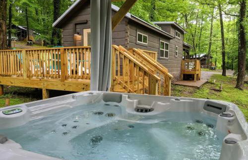 Peggers Cabin Luxury Rustic Tiny Cabin Spa - Foto 1