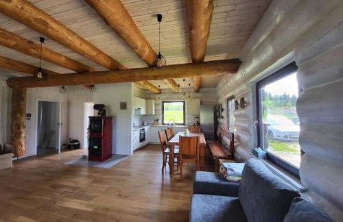 Komfortowy dom z bali koło Zieleńca z widokiem na góry - Foto 5