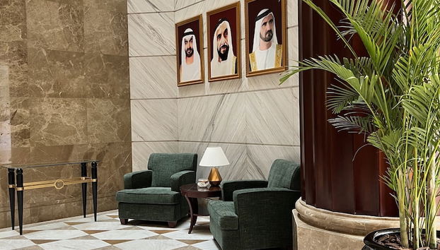 Sitzecke in der Lobby