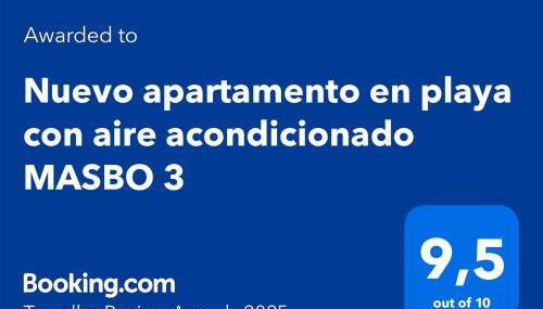Nuevo apartamento en playa con aire acondicionado MASBO 3 - Foto 2