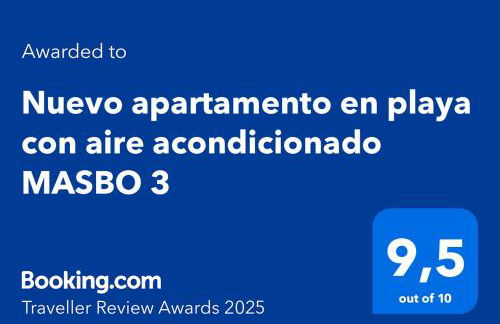 Nuevo apartamento en playa con aire acondicionado MASBO 3 - Foto 2