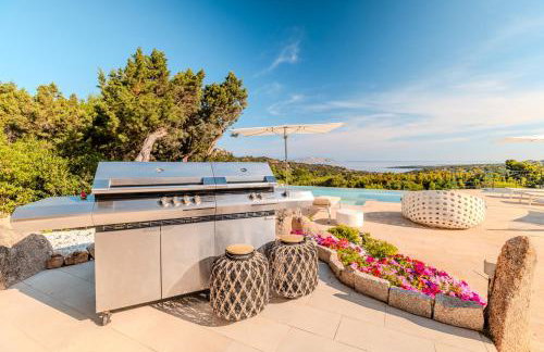 VILLA AMIRA Porto Cervo con vista Mozzafiato sul Mare,Piscina Privata,WELLNESS & SPA - Foto 13