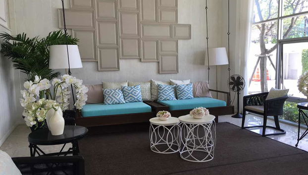 Zona de estar del vestíbulo