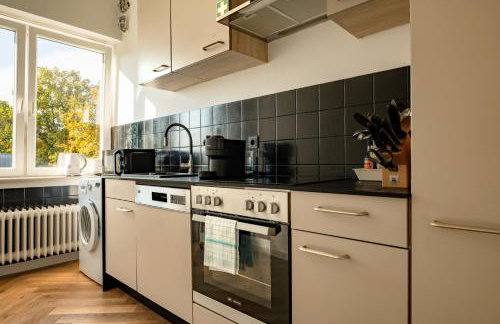 Airport Apartment für 4 - Smart TV - Küche - eCharger - Foto 42