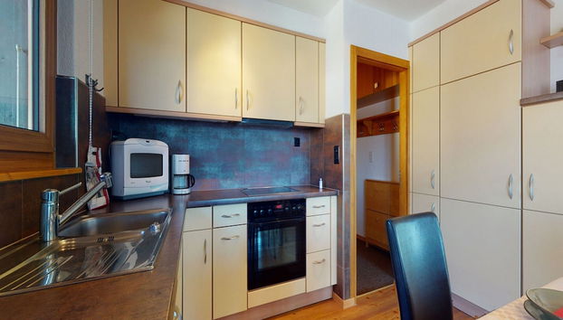 Apartment With Front Balcony - Foto 5, Cocina privada