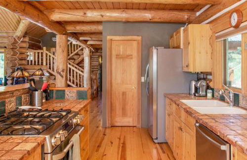 Log Home Stunning Views Hiking Fishing Paradise - Foto 3