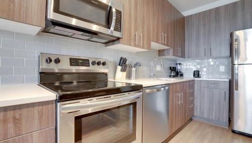 Apartment Near From Metro and Unwind Amenities - Foto 3, stove, dishwasher, toaster