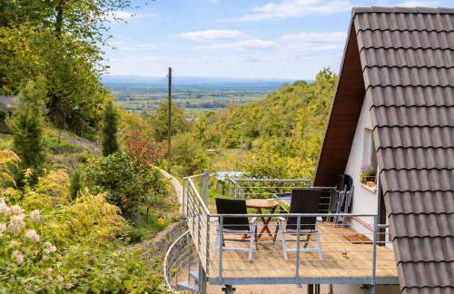 Direkt am Wald mit Panoramablick bis zur Pfalz - Foto 1