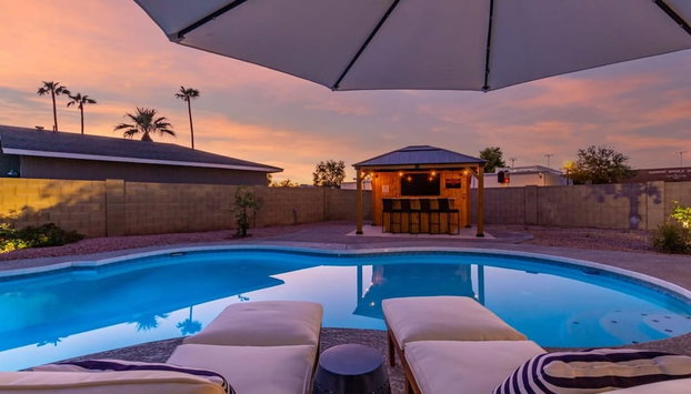 Cactus Glen Retreat Heated Pool Cabana Bar Gameroom - Photo 2, Room