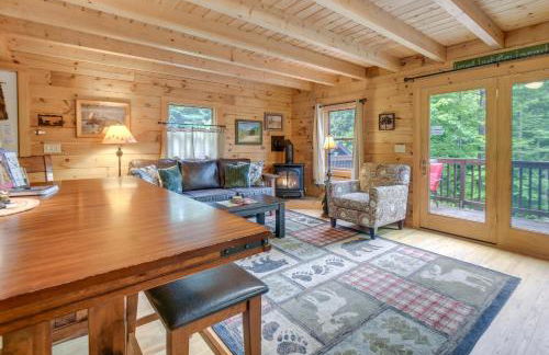 All-Season Log Cabin Escape! 11 Mi to Cranmore Mtn - Foto 5