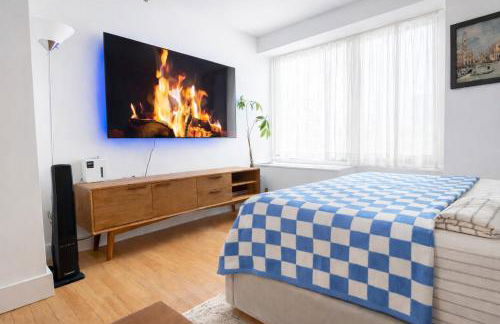 Modern Studio with Private Bathroom and Kitchen - Foto 16