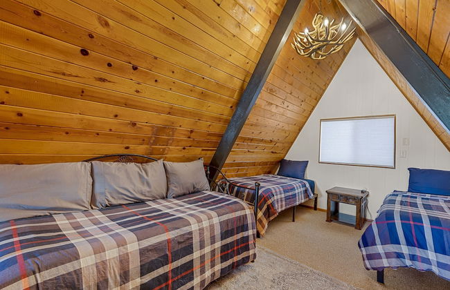 Spacious A-frame Pines Cabin 12 Beds Loft Game Room - Foto 36