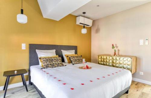 Le 11 JACUZZI avec Terrasses Clim Netflix Parking - Foto 1