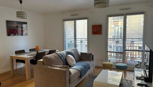 Appartement 2 pièces 57m2 Terrasse sur cour Proche Paris Porte Maillot - Foto 3