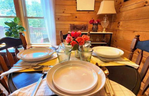 Solar powered log cabin with mountain views, 3acres - Foto 27