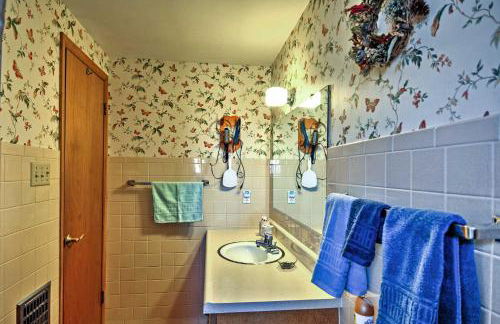 South Fork Log Cabin with Beautiful Mountain Views! - Foto 15