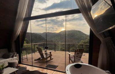 Cabana romântica com hidromassagem próx ao centro. - Foto 6