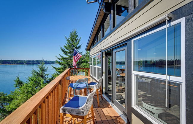 Private Beach at Waterfront Harstine Island Escape - Foto 19