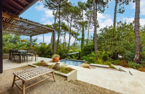 Villa Cap-Ferret, vue bassin-pinède - Foto 30