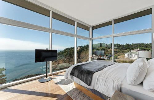 Orford Cliffs - Ocean View, Hot Tub & Gym - Foto 22