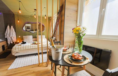 Ecrin des Alpes, Jacuzzi, Netflix, Ambiance chalet - Foto 14