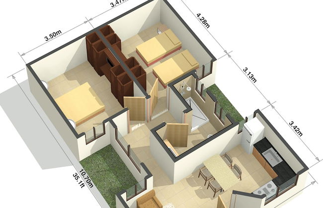 Hotel Residence Inn Suites Cristina - Photo 43