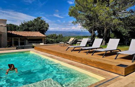 Villa grand confort, piscine privée, petanque, pool house - Foto 12