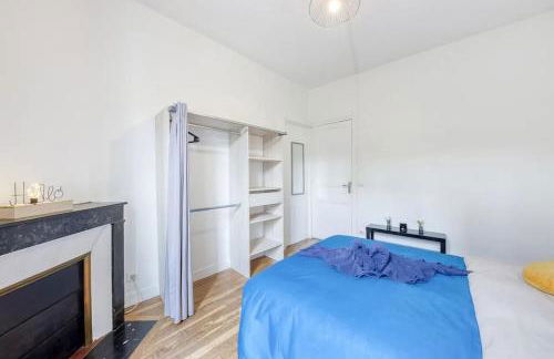 Cosy bleu proche arena JO (Bercy), RER C, métro 7 - Foto 13