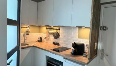 Le Jean Bart - Lille Votre T1 meublé cosy & lumineux Quartier République - Foto 5, stove, toaster