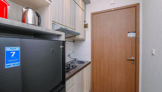 Homey Studio Room at Podomoro Golf View Apartment - Foto 5, Cocina privada