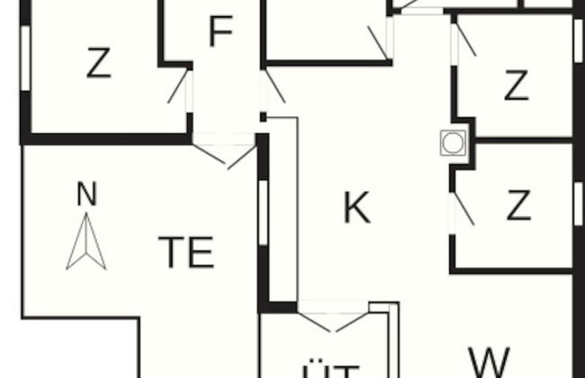 8 Person Holiday Home in Nysted - Foto 3