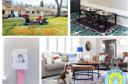 1mi to ND, King Beds, Easy Parking, Pet Friendly, Huge Fenced Yard for Games - Foto 59