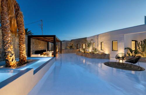Mykonos Town Black Villa with Cave Heated Pool - Foto 27