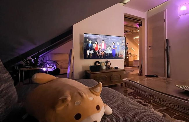 Dragons Nest: Cozy & Modern Attic Loft Nuremberg - Foto 14