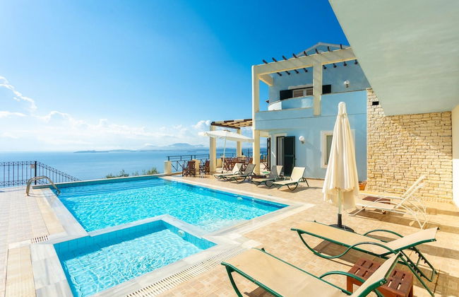 Villa Georgios Large Private Pool Sea Views A C Wifi - 1035 - Foto 45