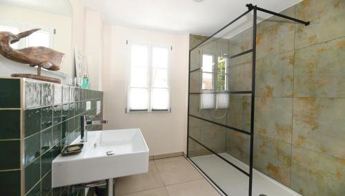 Ferienwohnung Heppenheim - Wohnung "Nibelungen"mit Dachterrasse - Das schiefe Haus - Foto 5, Shower