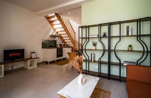 L'Éden Caché - Terrasse - Parking - Foto 2