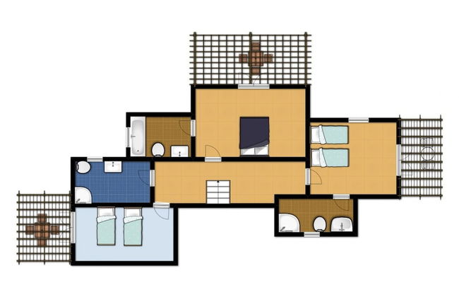 Villa Petros Large Private Pool Walk to Beach Sea Views A C Wifi Car Not Required - 180 - Foto 23