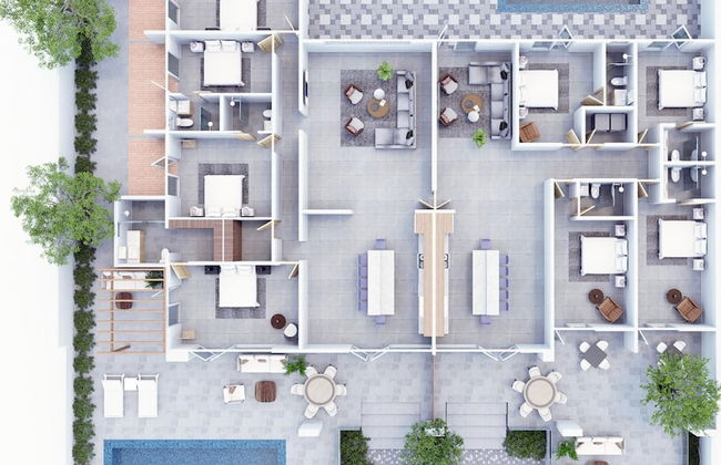 Modern Trestrapi Beach Villa 8 bed 8 Bath 2 Pools - Foto 7