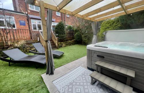 Private All-Weather Hot Tub House, Fire Pit, Free Parking, Near City Centre, Freeman Hospital, Great Transport Links - Foto 51