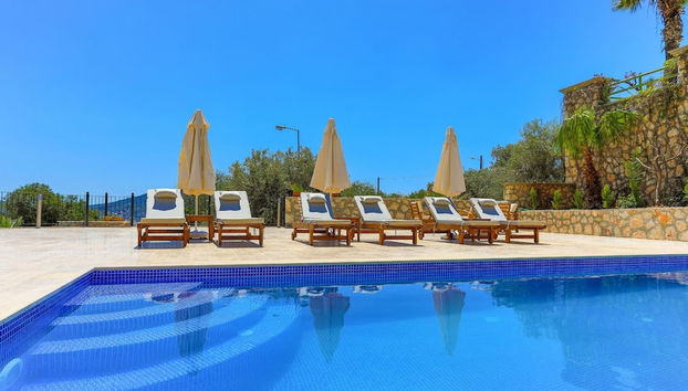 Villa Eos in Kalkan With 3 Bedrooms and 4 Bathrooms - Foto 5, Habitación