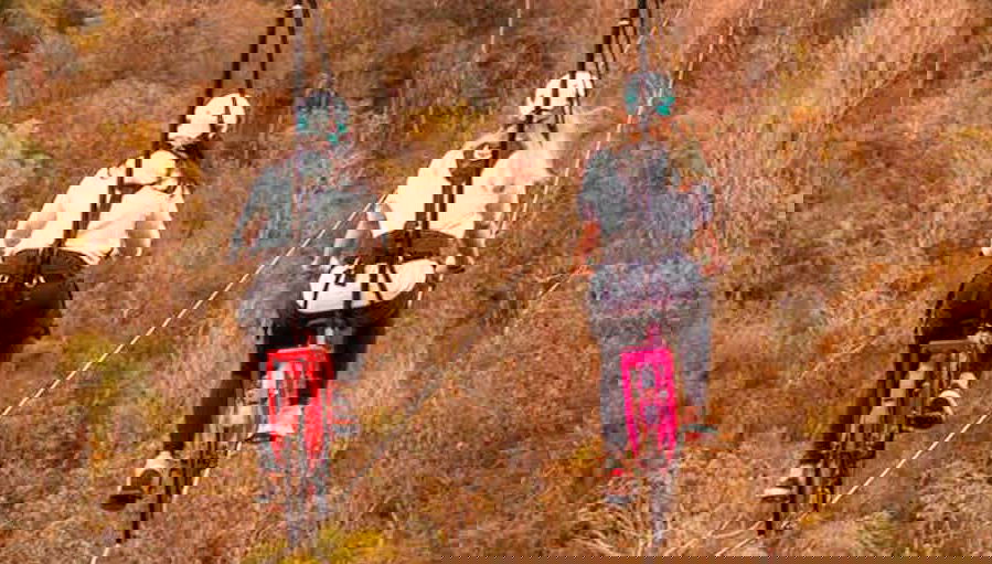 Skybike in Praia Grande