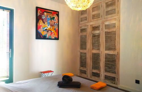 "La Case" - Magnifique ferme rénovée au cœur de la nature - Piscine privée sans vis-à-vis - Vue dégagée - Jardin - Stationnements gratuits devant la propriété - Belles prestations - Foto 59