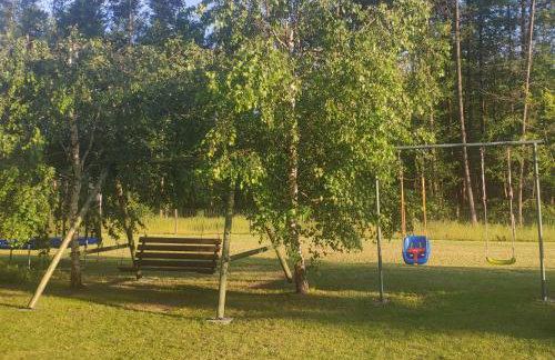 Uroczy drewniany domek w Charzykowach - Foto 28