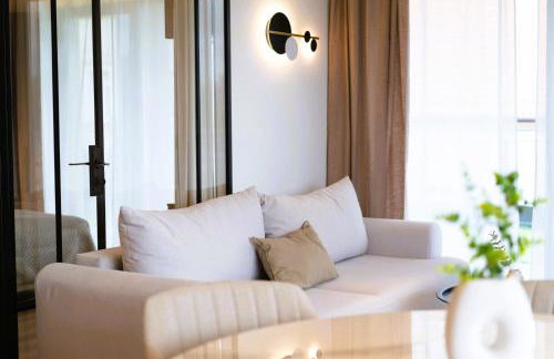 Marina Ostróda IV - super widok na jezioro, 10 m do wody, taras i balkon, winda, klima, garaż - Foto 10