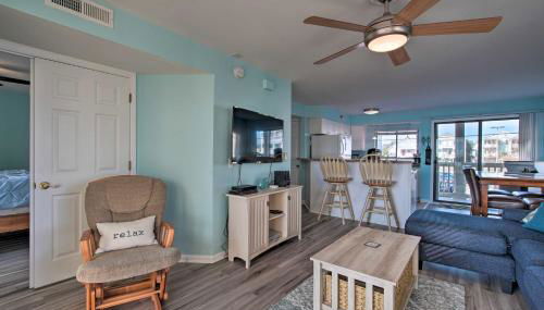 Walk to Shore! Ocean-View Condo in Carolina Beach - Foto 5