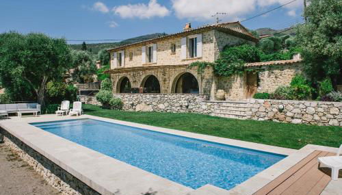villa provençale en pierre avec vue sur la mer, piscine et jacuzzi - Foto 2, Garden