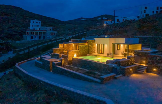 Phos Villas Tinos - Selene Villa With Private Pool and Sea View 96m - Foto 33