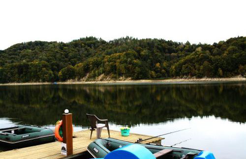 Brama Sanu - z prywatną linią brzegową Jeziora Solińskiego - pomosty - pontony - basen sezonowy - Foto 77