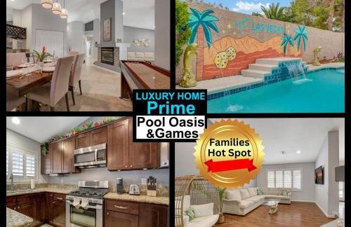 Mirage Pool House - Heart of LV, Swimming Pool, Games, heavenly relaxation - Photo 1